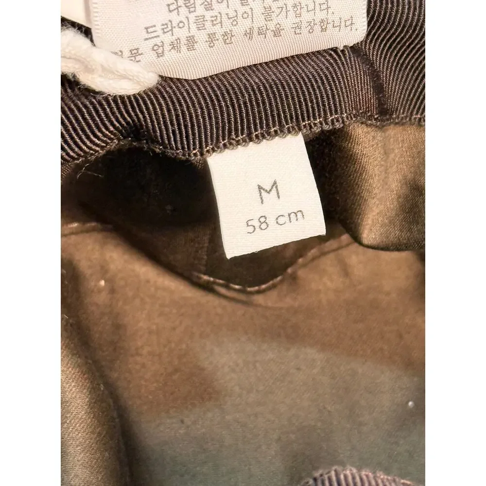 NWT Gucci GG Supreme Canvas Bucket Hat M 58cm Blue Camo Unisex
